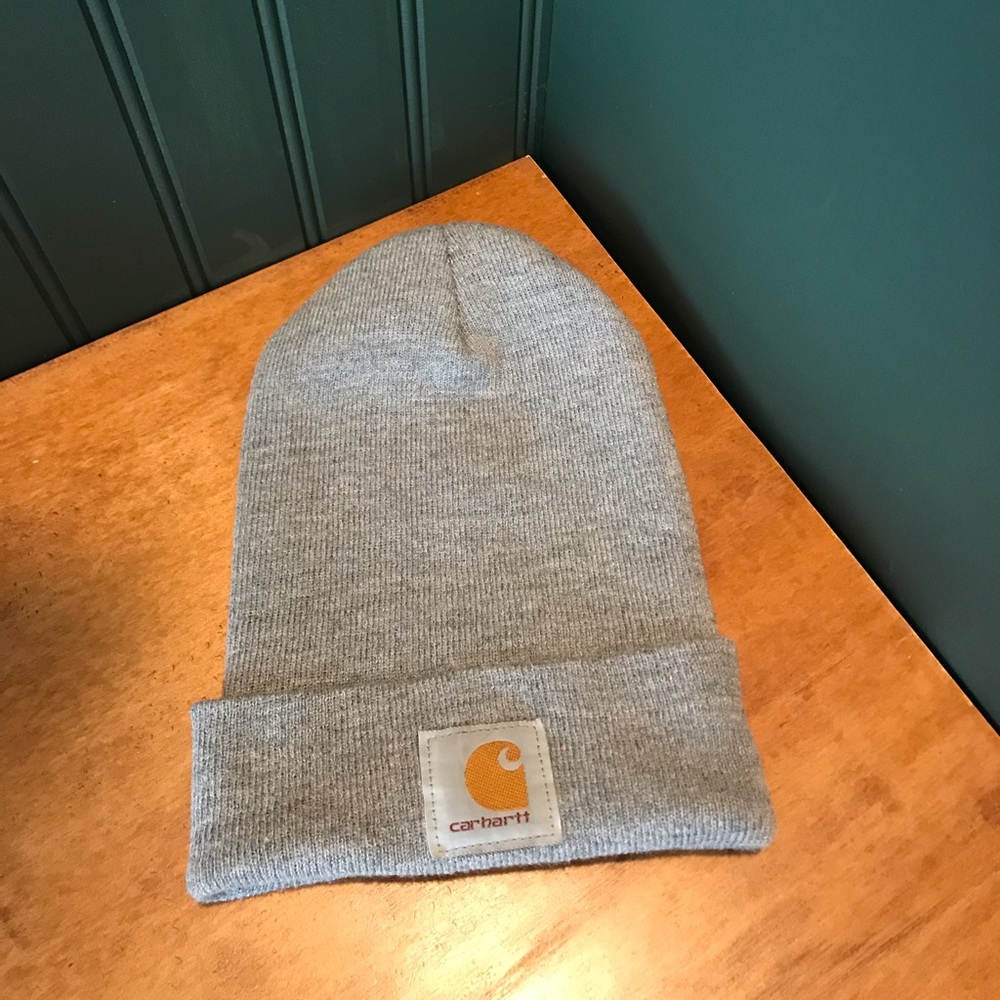 Grey Carhartt beanie